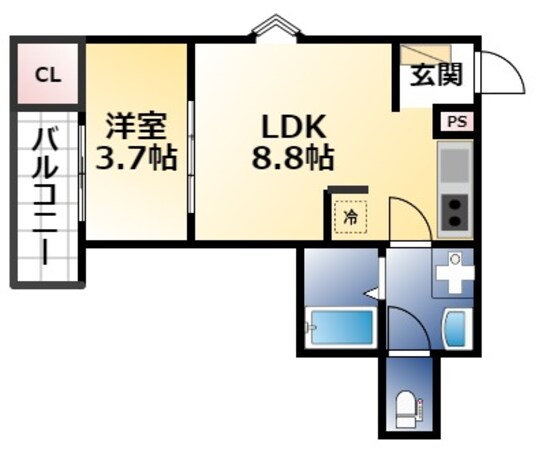 F+style八尾・植松町の物件間取画像